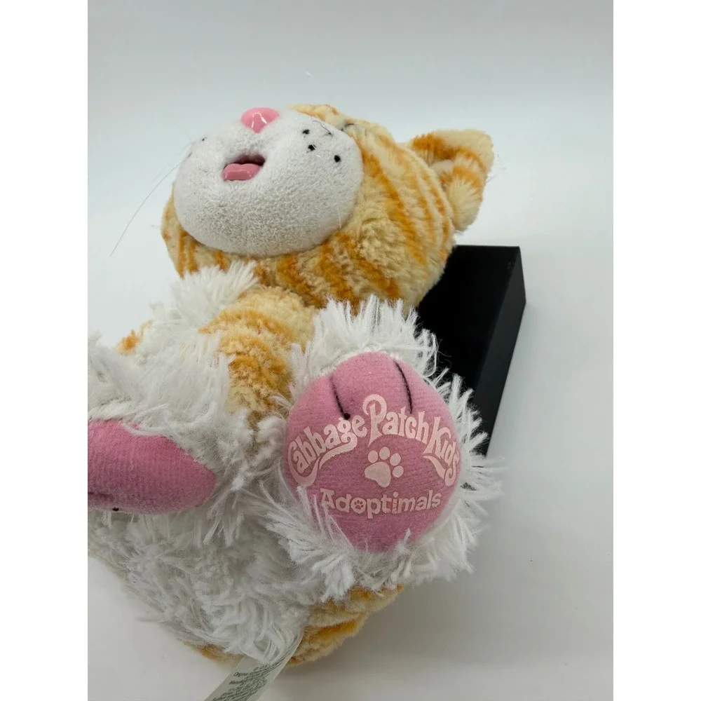 Cabbage‎ Patch Kids Adoptimals Plush Kids OS Orange Striped Tabby Cat Kitten